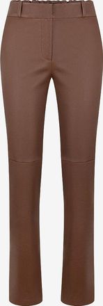 Arma Slim-Fit-Hose aus Stretch-Nappaleder Jenna