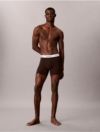 Calvin Klein Mens Icon Cotton Stretch Boxer Brief - Brown - XL