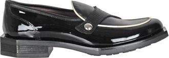 Le Boh&eacute;mien Mocassino in pelle e vernice - Dames - Loafers - Zwart - 40 EU - Leer - Schoenen