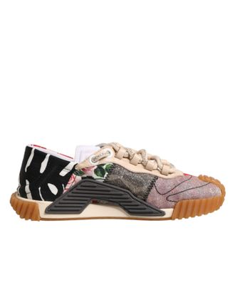 Dolce & Gabbana Multicolor Logo Lage Sneakers NS1