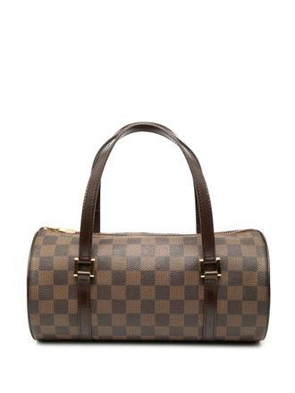 Louis Vuitton 2003 Damier Ebene Papillon 26 handtas - Bruin