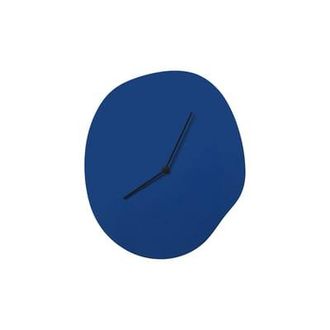 Ferm Living Wall clock Melt - Blue - MDF