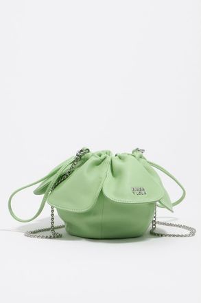 Bimba & Lola Leather P&eacute;talo Bag in Pastel Green at Nordstrom