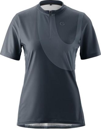 Gonso Adventure Jersey Halfzip Velotrikot f&uuml;r Damen | blau