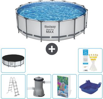 Bestway Piscina Bestway Steel Pro Max Redonda - 488x122 Cm - 7-piezas S662