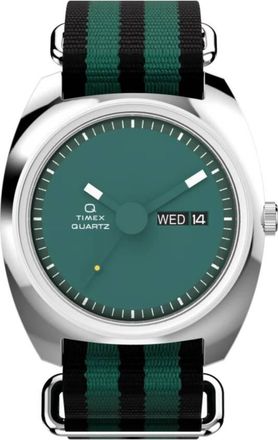 Timex Enigma Quartz Green Dial Mens Watch TW2Y34700