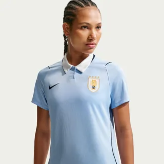Nike Uruguay 2026 Stadium Home Nike Womens Dri-FIT Soccer Replica Jersey in Blue | IO4684-425