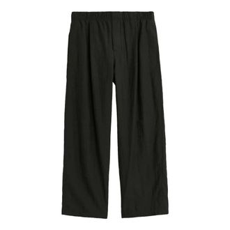 Our Legacy Wide Trousers, male, Black, Size: S Leisure Trouser