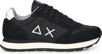 Sun 68 Tom Sneaker In Nylon And Suede