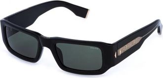Police Splr 82E 700Y Zonnebrillen - Heren - Zonnebrillen - Zwart - 55 MM - Accessoires