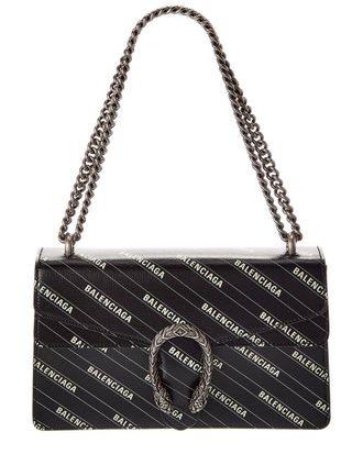 Gucci X Balenciaga Dionysus Small Leather Shoulder Bag