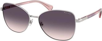 Ralph Lauren RA4147 900136 Womens Sunglasses Silver Size 58