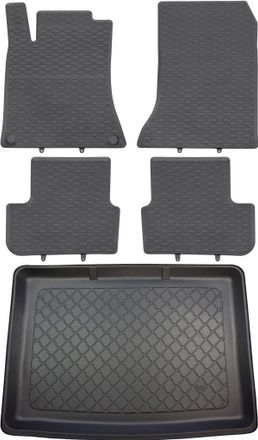 OEM Juego De Alfombrillas De Goma Para Coche Y Alfombrilla Para Maletero Para Mercedes Clase B W246 (de Octubre De 2011 A Diciembre De 2018)