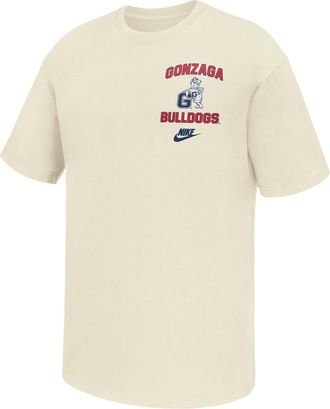 Nike Gonzaga Bulldogs Nike Mens Football T-Shirt in White | M11766P395GONZ-SAI