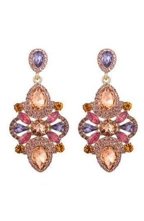 Eye Candy Los Angeles Dawn Statement Earrings in Gold at Nordstrom Rack