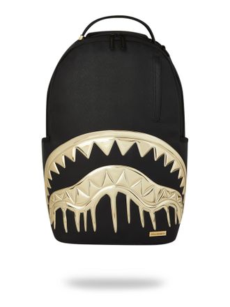 Sprayground Unisex Gold and Dangerous Backpack - Black - One Size