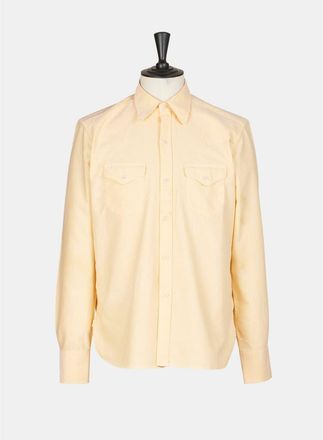 Fortela Tex Shirt Texan in Yellow at Nordstrom, Size Medium