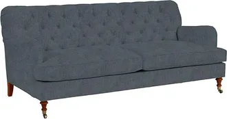 Ballard Designs Maggie 83 Inch Sofa - In Stock - Bennett Slate Crypton - Ballard Designs