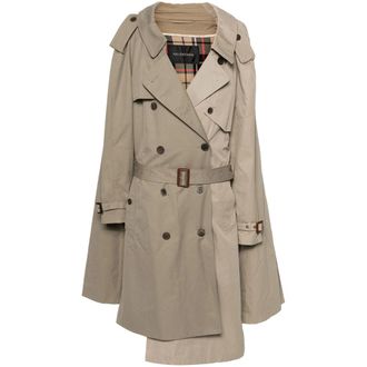 Balenciaga Double Sleeve Trench Coat