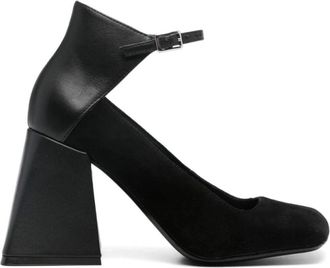 Vic Mati&eacute; Zwarte Haklaarzen - Dames - Laarzen met Hak - Zwart - 38 EU - Schoenen