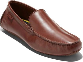 Cole Haan Mens Cole Haan Grand+ Driver Loafer Brown Moc Toe Slip On Shoes GAL2034