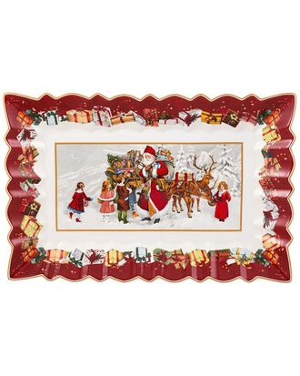 Villeroy & Boch Christmas Toys Fantasy Rectangular Cake Plate