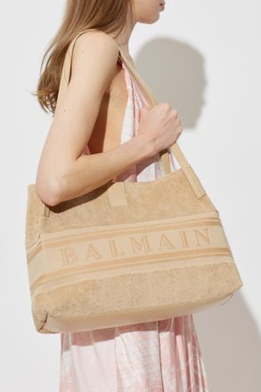 Balmain Release Small Bag, Womens, Beige