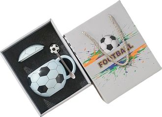 OEM Taza De Cer&aacute;mica Creativa Con Forma De Caja De Regalo Azul