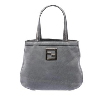 Fendi Pre-owned Tote Bag - Dames - Pre-owned - Grijs - Maat: ONE Size Leer
