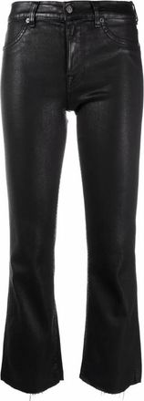 7 For All Mankind Slim Illusion Bootcut Jeans - Dames - Bootcut Jeans - Zwart - W30 - Katoen - Jeans