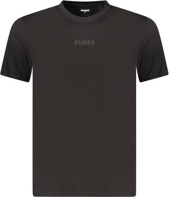 Guess Zwarte Biologische Katoen Heren T-Shirt