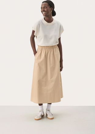 Part Two Rok A-shape Sesame green