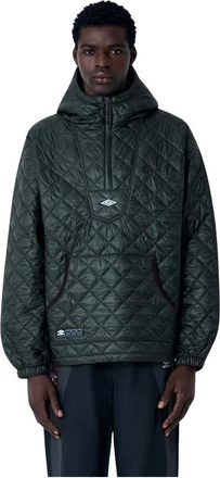 Umbro Masked Diamond Anorak - Heren - Winterjassen - Groen - XL - Polyester - Jassen