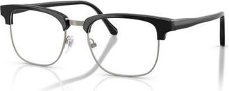 Sferoflex 53mm Square optical glasses in Black at Nordstrom