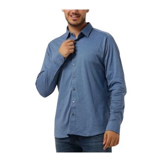 DeSoto Heren, Overhemden, Blauw, Maat: M