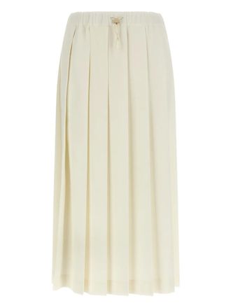 Fabiana Filippi pleated skirt - Neutrals