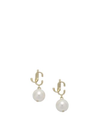 Jimmy Choo London Jc Pearl Earrings