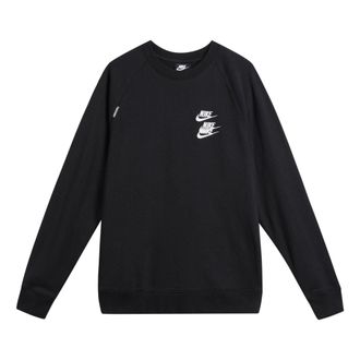 Nike MENS 3 Hook Logo Casual Sports Crew-neck Black DD0883-010