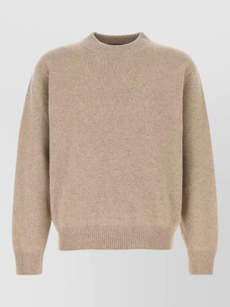 Prada cashmere crew neck sweater long sleeves