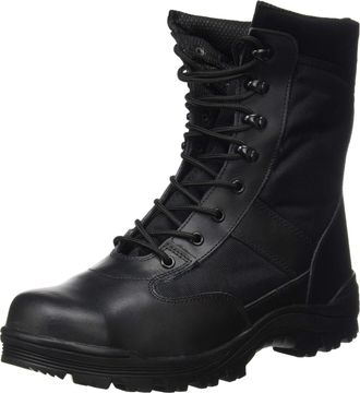 Mil-Tec Unisex boots, black, 9.5 UK