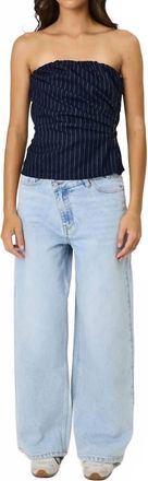 Remain Everley Bodice In Midnight Stripe