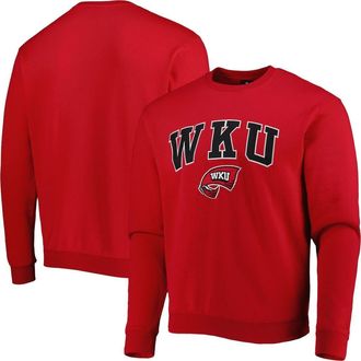 Colosseum Mens Colosseum Red Western Kentucky Hilltoppers Arch Over Logo Pullover Sweatshirt at Nordstrom, Size Small