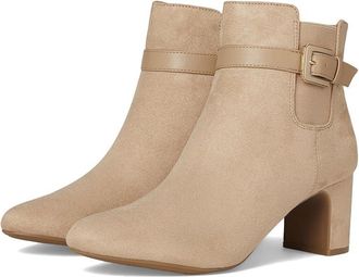 Life Stride Truly Womens Boots Dover Taupe : 7 W (C), Leather/Rubber