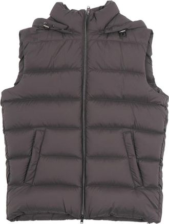 Herno Vesten - Heren - Bodywarmers - Bruin - 3XL - Jassen