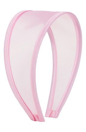 Chelsea28 Mesh Headband in Blush at Nordstrom