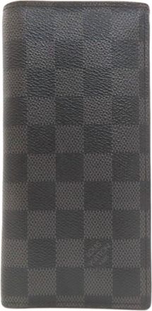 Louis Vuitton Damier Canvas Damier Canvas Long Wallet (Bi-Fold) (Pre-Owned)