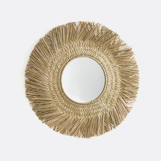 La Redoute Interieurs Ronde spiegel, zonnevorm, in herbarium &Oslash;102cm, Loully
