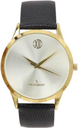 Peugeot Minimalist Wafer Slim Round Watch- 40MM in Champagne at Nordstrom