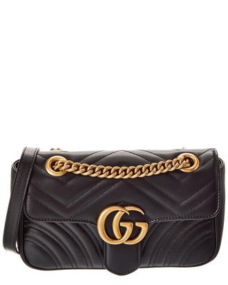 Gucci Gg Marmont Mini Matelasse Leather Shoulder Bag (Authentic Pre-Loved)