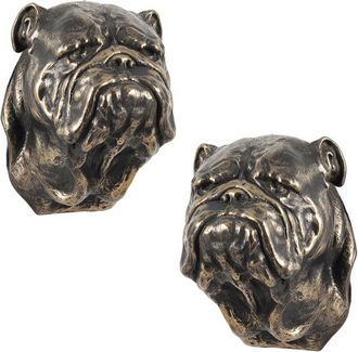 OEM Bulldog Ingl&eacute;s, Bulldog I - Estatuilla De Perro, Busto Colgante, Decoraci&oacute;n &Uacute;nica Para Un Amante De Los Perros De Art-dog